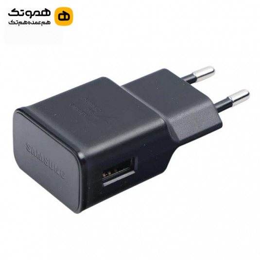 شارژر دیواری سامسونگ توان 5 وات 2 پین مشکی 1