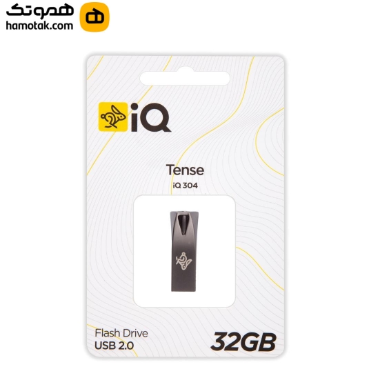 فلش مموری آی کیو مدل Tense iQ304 ظرفیت 32 گیگابایت