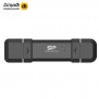 هارد اس اس دی اکسترنال سیلیکون پاور DS72 مشکی 3