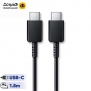 کابل تبدیل USB-C به USB-C سامسونگ مشکی 5