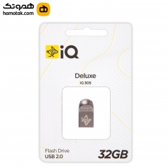فلش مموری آی کیو مدل Deluxe iQ305 ظرفیت 32 گیگابایت