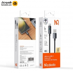 کابل تبدیل USB به USB-C مک دودو مدل CA-6520 طول 1.2 متر