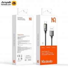 کابل تبدیل USB به USB-C مک دودو مدل CA-3150 طول 1.2 متر