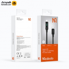 کابل تبدیل USB-C به لایتنینگ مک دودو مدل CA-1030 طول 1.2 متر