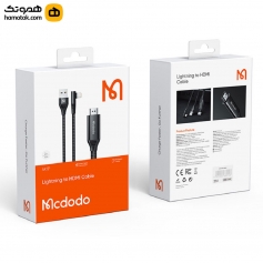 کابل تبدیل لایتنینگ به HDMI مک دودو مدل CA-6400 طول 2 متر