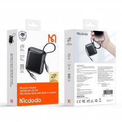 پاوربانک مک دودو مدل MC-255 ظرفیت 10000 میلی آمپر ساعت